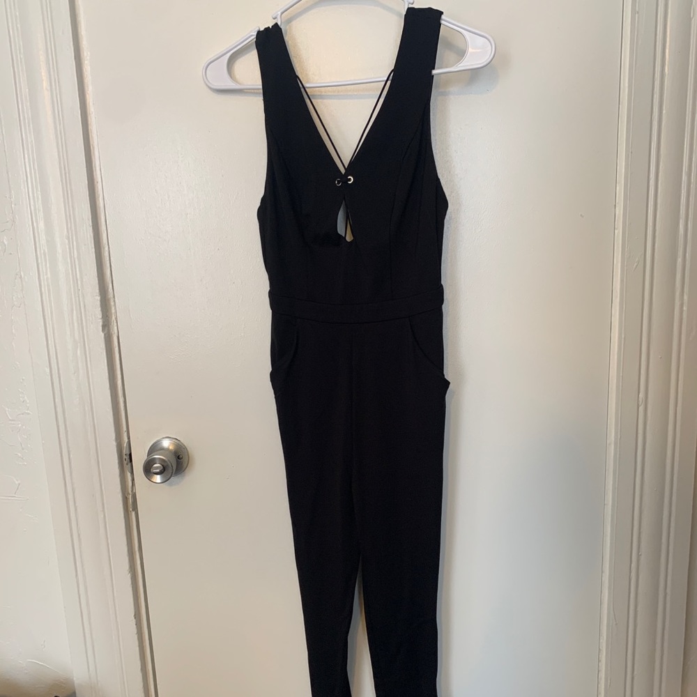 Black Bebe jumpsuit